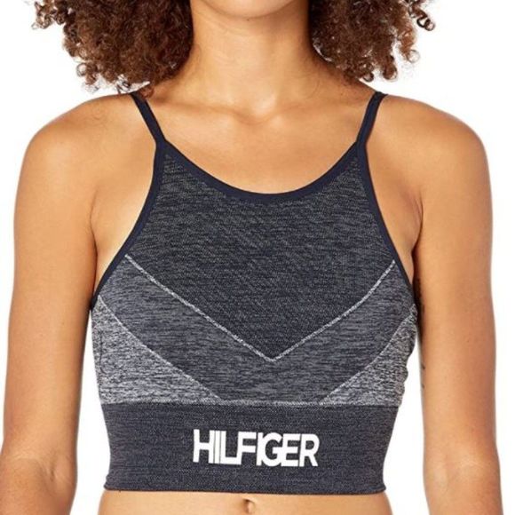 Tommy Hilfiger Seamless Logo Sports Bra - Picture 1 of 11